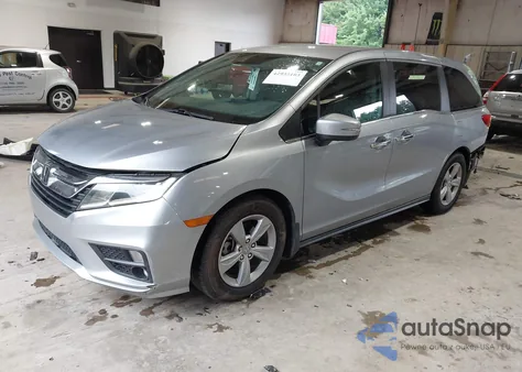 2020 Honda Odyssey Ex from USA, damaged, VIN 5FNRL6H52LB065892